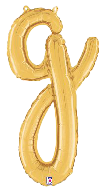 Balloons Foil (Letters - Gold)