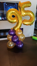 Deluxe Balloon Centerpieces (Order for Delivery or Curbside Pickup)