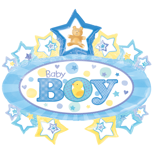 It's a Boy Mylar Balloon