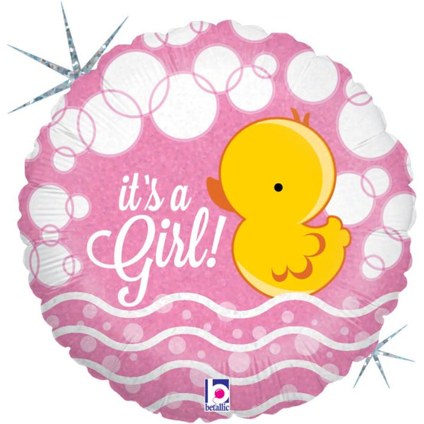 It's a Girl Balloon Duck