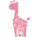 It's a Girl Balloon Giraffe