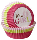It's a Girl Party Favors Cup Cake Wrappers