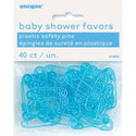 It's a Boy Party Favor Decoration Safety Pins