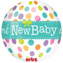 Gender Reveal Baby Shower Orbz Balloon New Baby