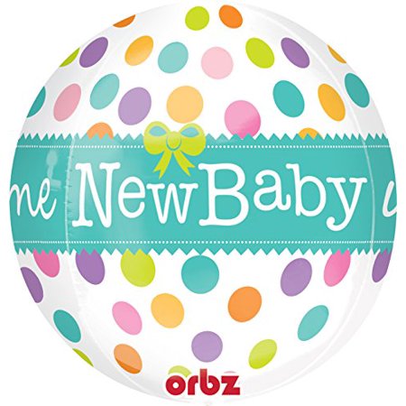 Gender Reveal Baby Shower Orbz Balloon New Baby