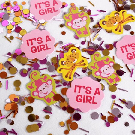 It's a Girl Party Favors Confetti