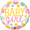 It's a Girl Balloon Dots