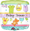 Gender Reveal Baby Shower Mylar Balloon