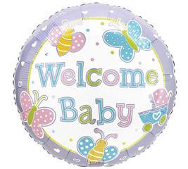Gender Reveal Baby Shower Mylar Balloon