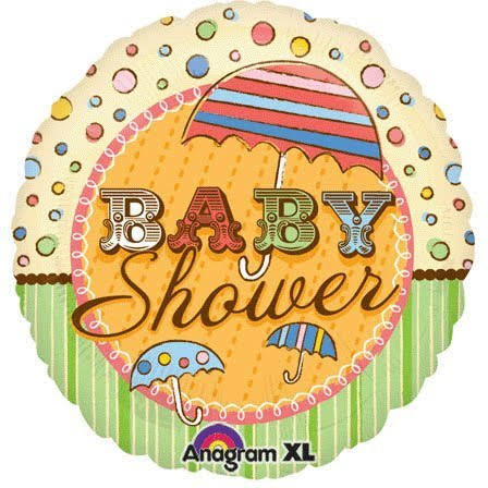 Gender Reveal Baby Shower Mylar Balloon