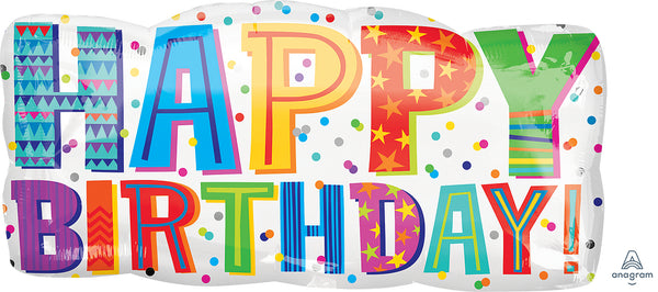 Balloons Foil (Birthday Adults & Teens)