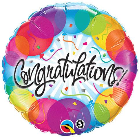 Balloons Foil (Congrats, Thanks, & Great Job!)
