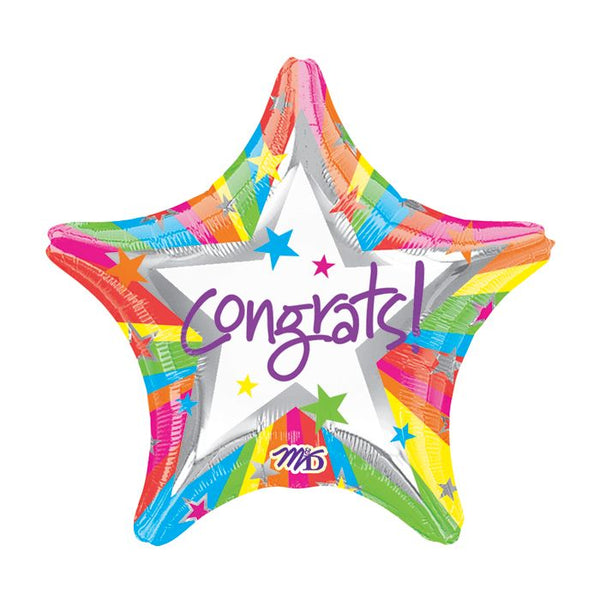 Balloons Foil (Congrats, Thanks, & Great Job!)