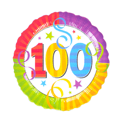 Balloons Foil (Milestone Numbers 1-100)