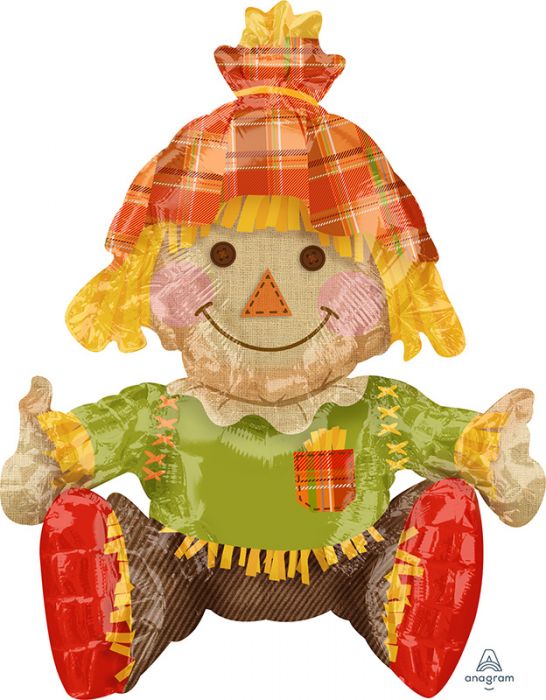 Fall Sitting Scarecrow 20