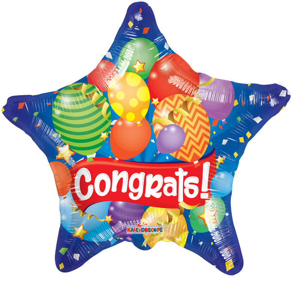 Balloons Foil (Congrats, Thanks, & Great Job!)
