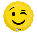 Smiley Face Yellow LOL Emoji Wink 18