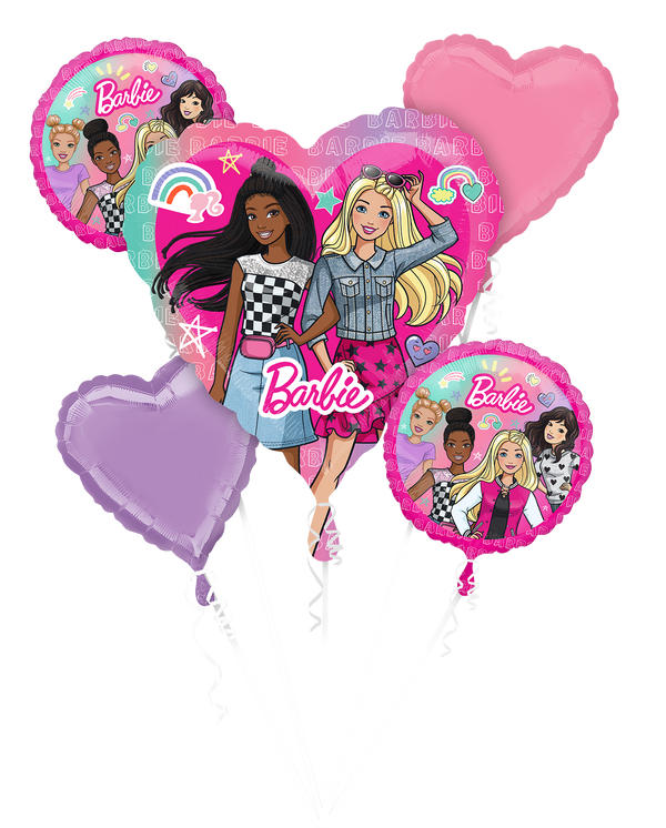 Barbie and Friends balloon bouquet.
