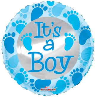 It's a Boy Holographic Balloon