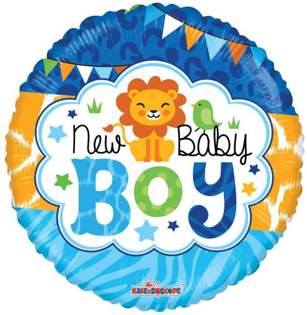 New Baby Boy Circus Balloon