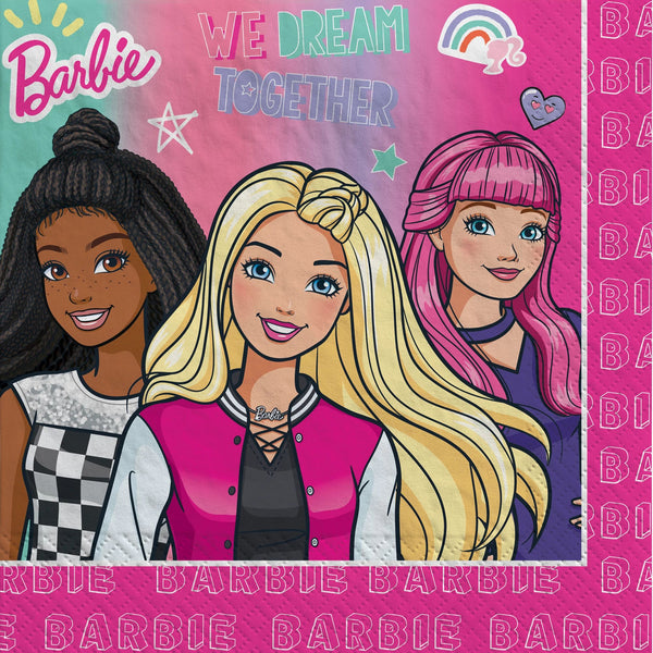 Barbie and Friends Dream Together Lunch Napkins