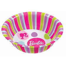 Barbie and Friends Plastic Serving Bowl