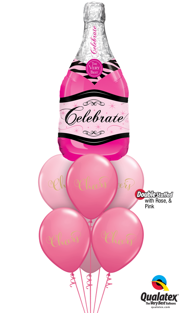 Deluxe Celebration Balloon Bouquet includes a 39