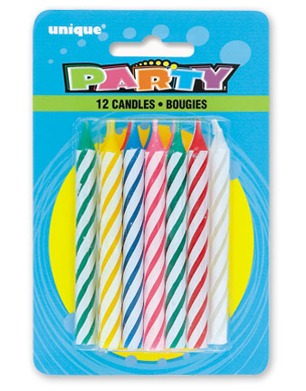 Birthday Candles & Decor