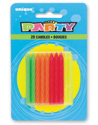 Birthday Candles & Decor