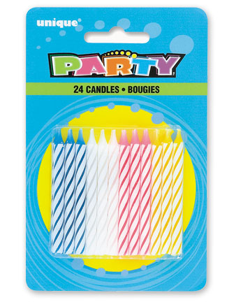Birthday Candles & Decor