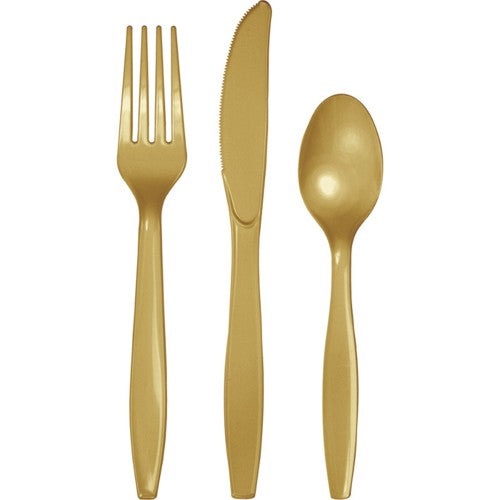 Tableware: Cutlery Heavyweight 24 ct (Forks, Knives, or Spoons)