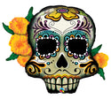 Día de los Muertos Sugar Skull Foil Balloon