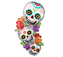 Día de los Muertos Sugar Skulls Stacked