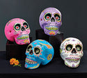 Día de los Muertos assorted foam calavara skulls