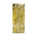 Fringe Door Curtain 3 ft x 8 ft Gold