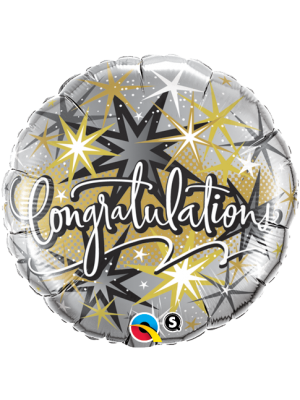 Balloons Foil (Congrats, Thanks, & Great Job!)