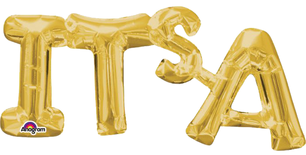Balloons Foil (Letters - Gold)