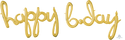 03 Balloons Foil (Letters - Gold)