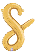 Balloons Foil (Letters - Gold)