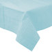 Table cover rectangular pastel blue