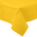 Table cover rectangular yellow