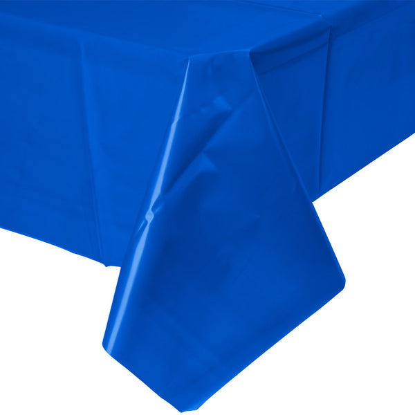 Table cover rectangular true blue