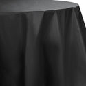 Table cover round black velvet