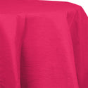 Table cover round hot magenta
