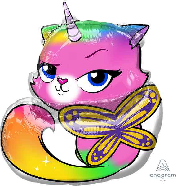 Rainbow Butterfly Unicorn Kitty 25